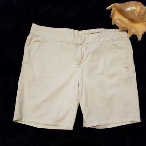 DKNY white shorts Size 10